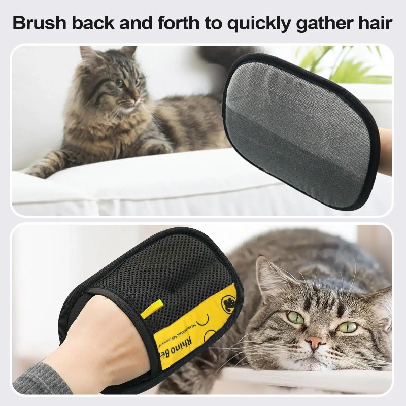 Double-Sided Electrostatic Pet - đánh giá và giá Pet Hair Remover Brush