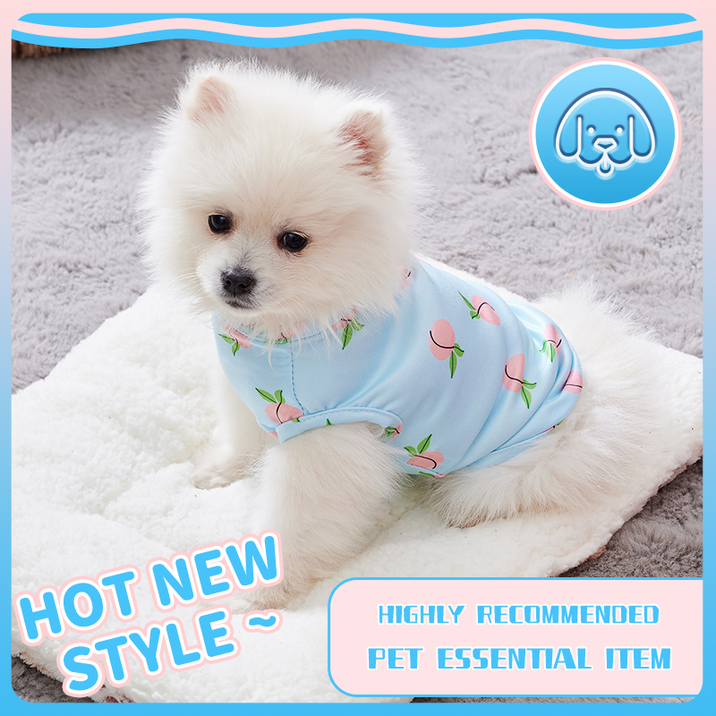 Pink Peach Pattern Vest for Pe - đánh giá và giá Pet Supplies York