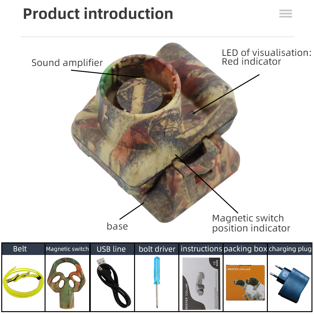 Sạc Chó Săn Beeper Vòng Cổ Chố - đánh giá và giá Training Clicker Dog