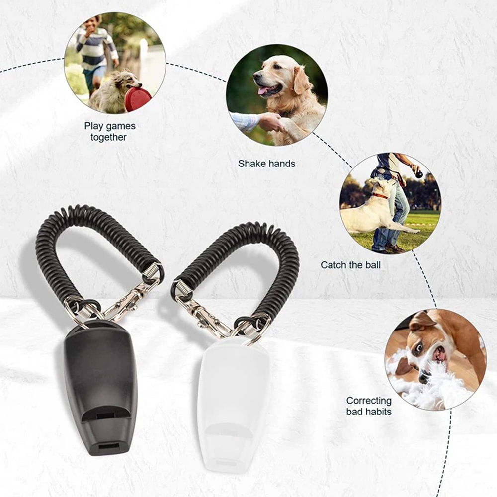 2 In 1 Pet Dog Clicker Dog Tra - đánh giá và giá Training Clicker Dog