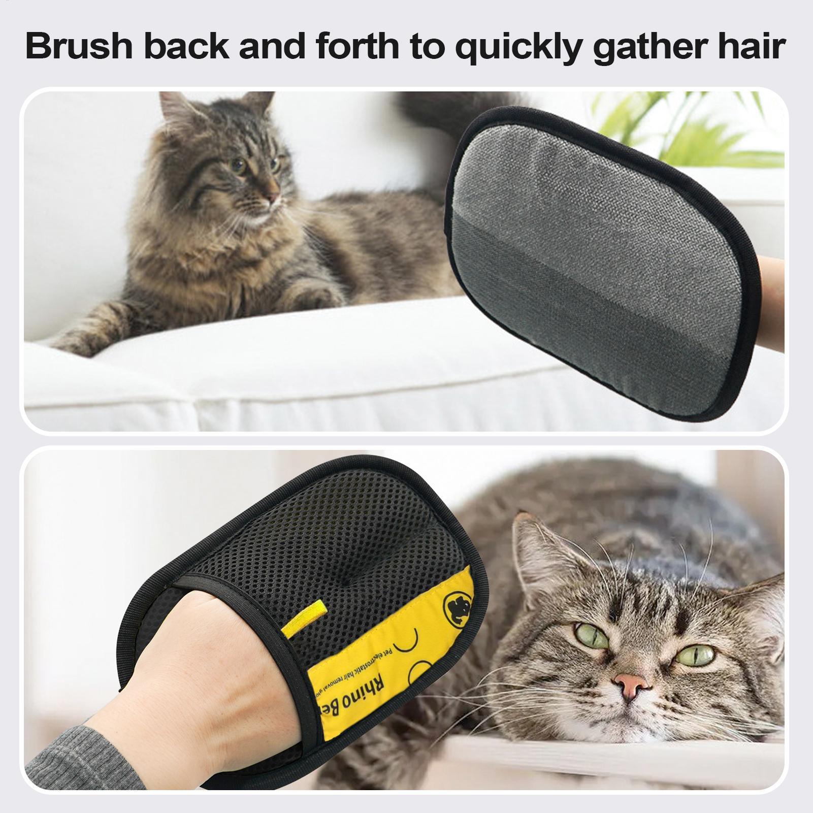 1 Pair Static Removal Gloves F - đánh giá và giá Pet Hair Remover Brush