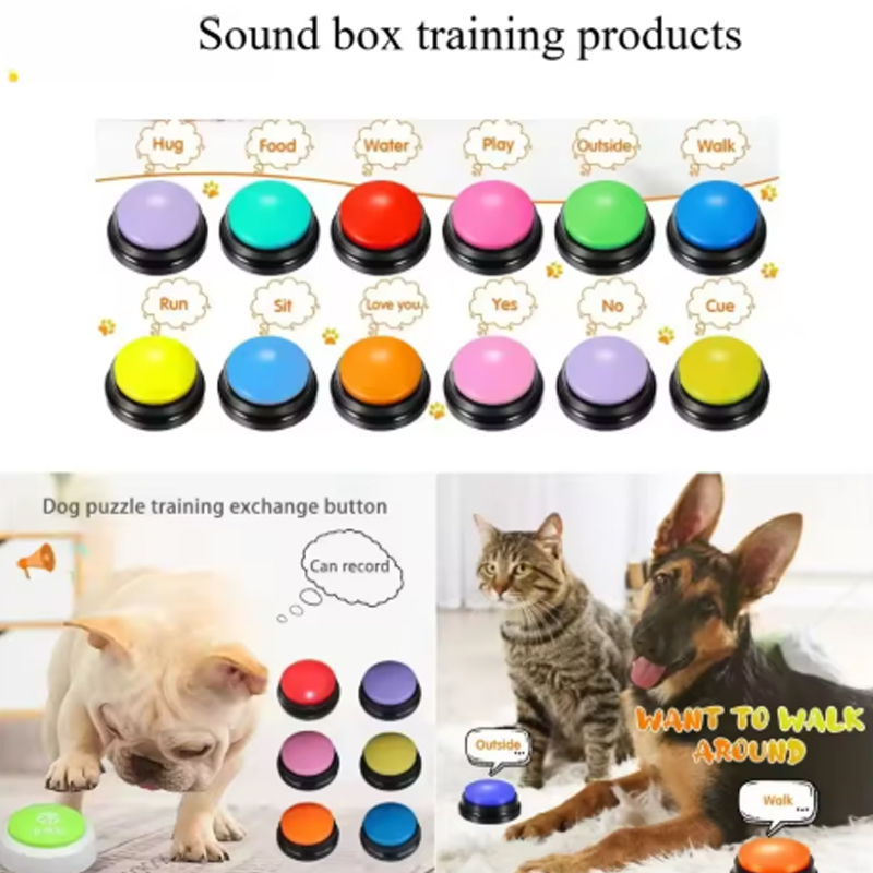 Dog Communication Buttons Voic - đánh giá và giá Training Clicker Dog