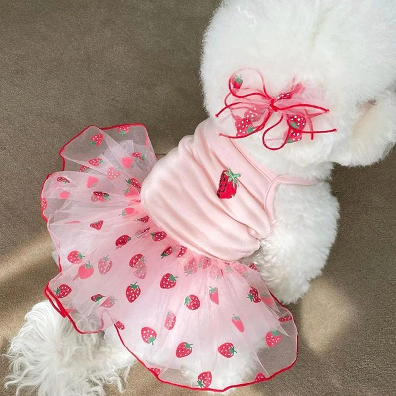 Cute Pet Dog Dress for Small D - đánh giá và giá Pet Supplies York
